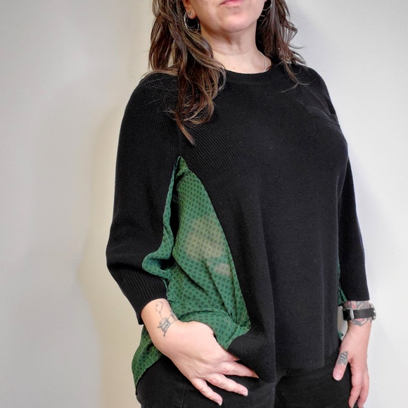 CAbi Get Together Sweater Blouse #3520 Fall '18 - Picture 3 of 7